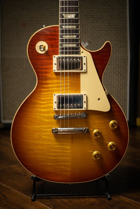 Gibson Custom Shop 60th Anniversary 1960 Les Paul Standard V1 VOS Electric Guitar - Antiquity Burst
