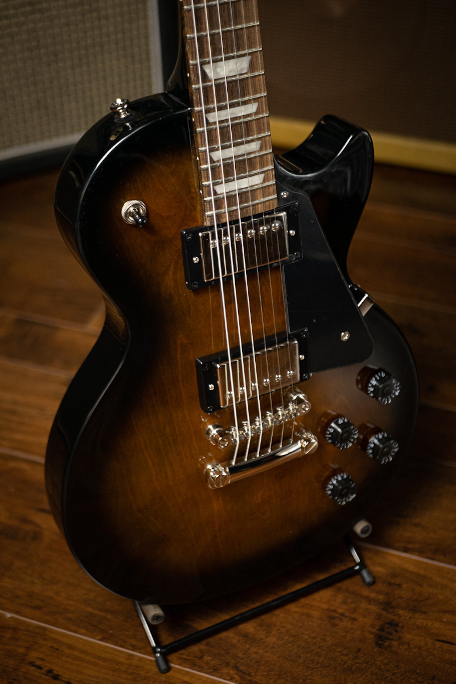 Epiphone les paul store smokehouse burst