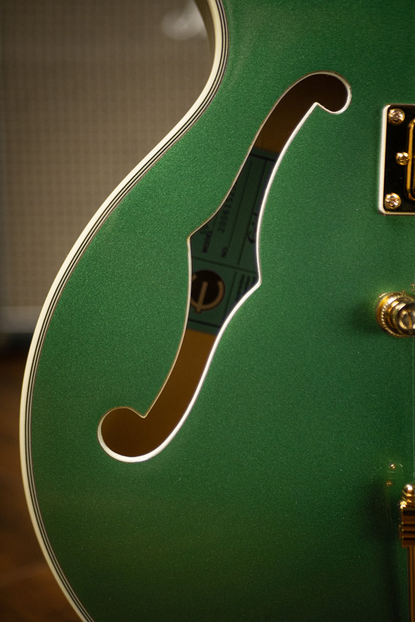 Epiphone Uptown Kat ES Collection Electric Guitar - Emerald Green Metallic