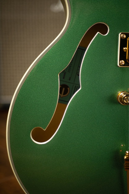Epiphone Uptown Kat ES Collection Electric Guitar - Emerald Green Metallic