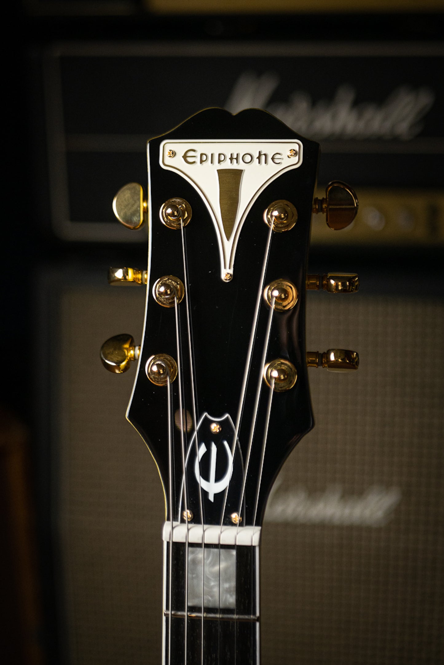Epiphone Uptown Kat ES Electric Guitar - Topaz Gold Metallic