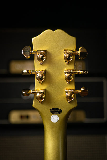 Epiphone Uptown Kat ES Electric Guitar - Topaz Gold Metallic