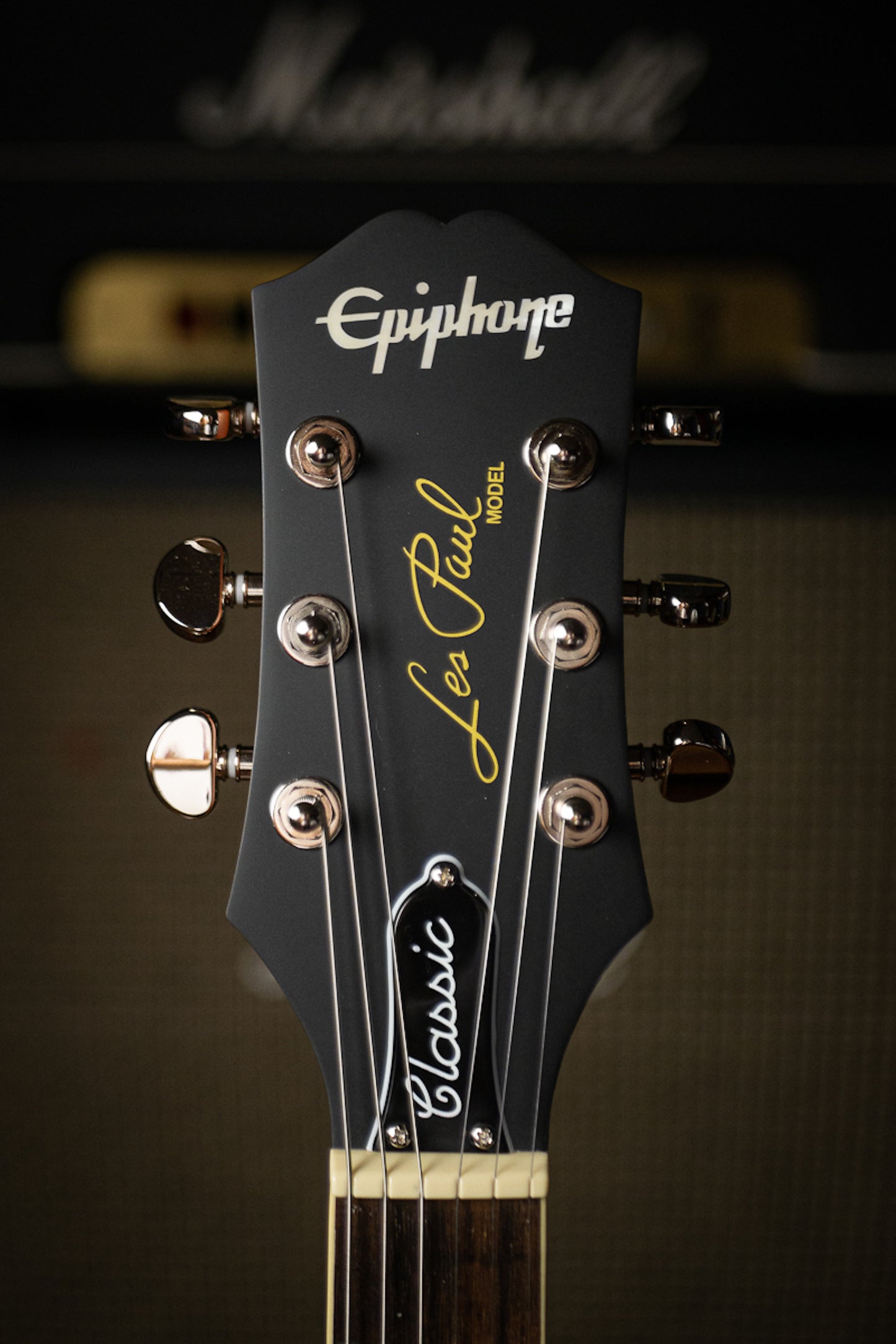 Epiphone Les Paul Classic Electric Guitar - Worn Metallic Gold