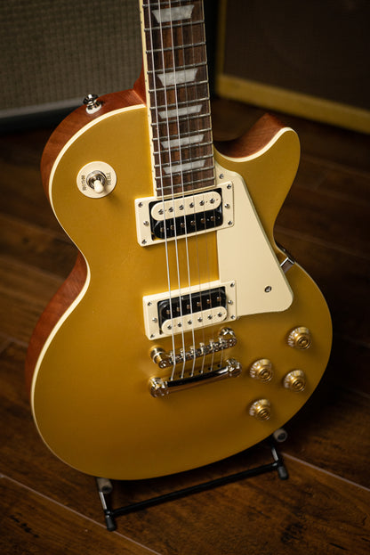Epiphone Les Paul Classic Electric Guitar - Worn Metallic Gold