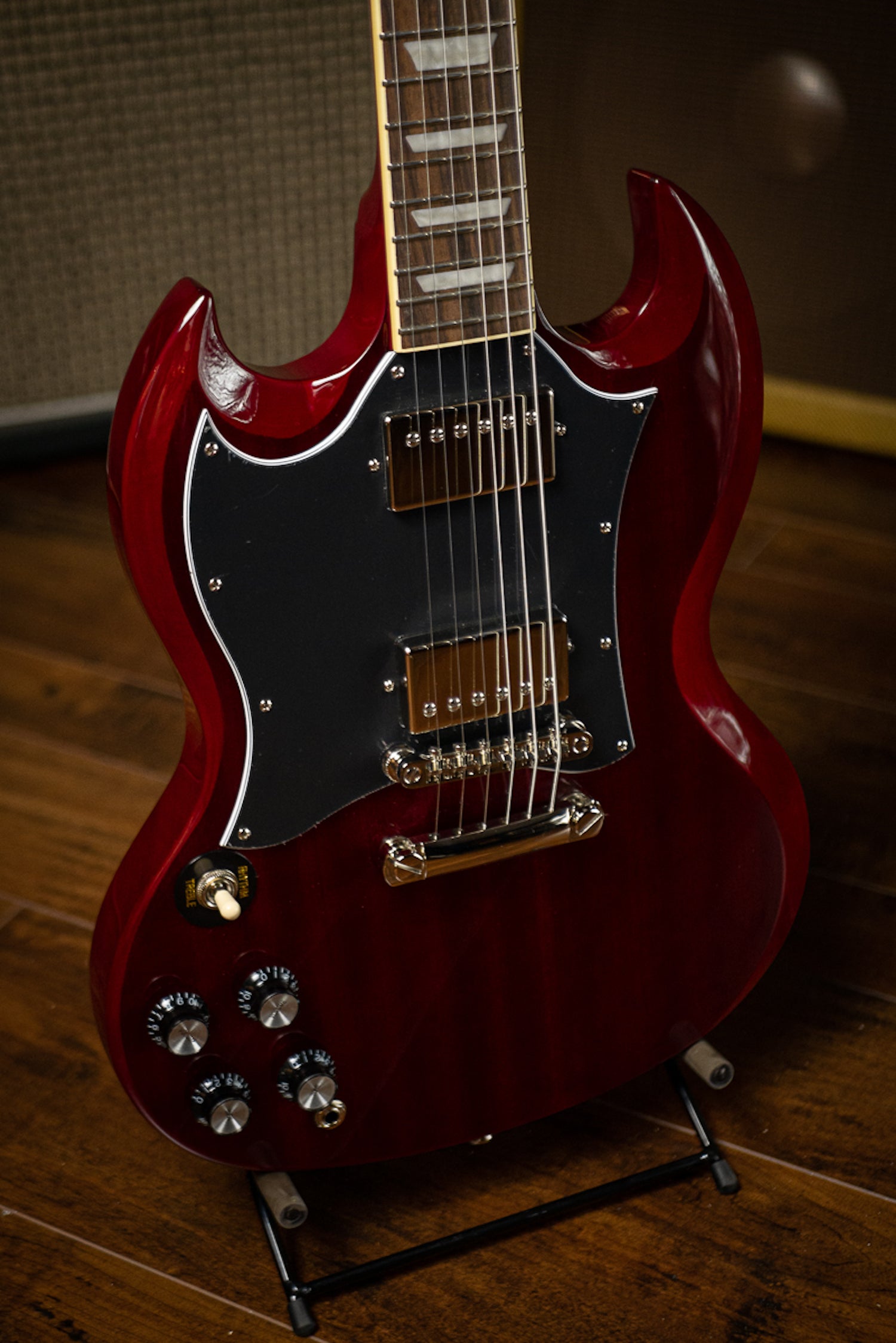 Epiphone SG Standard Left Handed Electric Guitar - Cherry – Walt