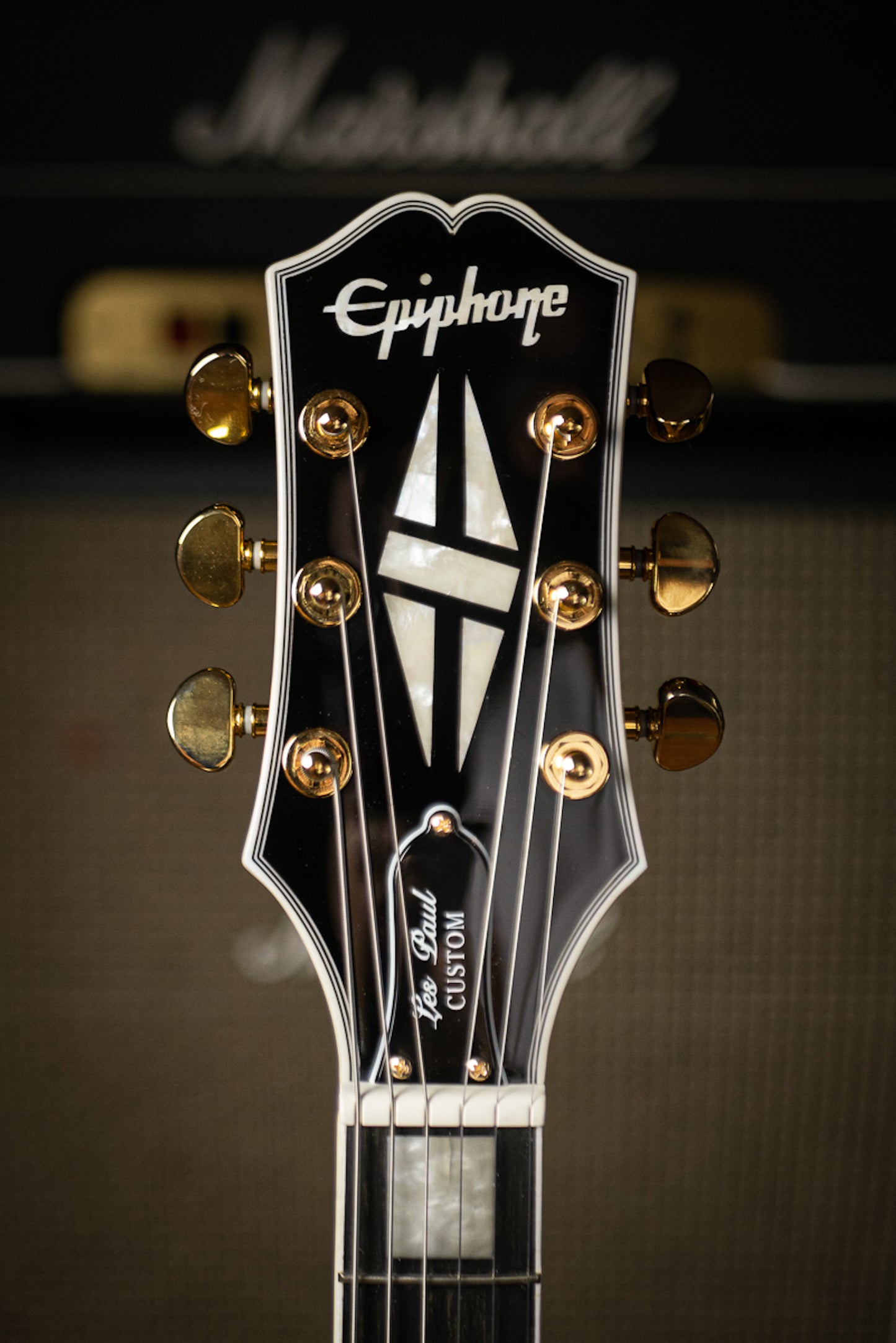 Epiphone Les Paul Custom Electric Guitar - Ebony