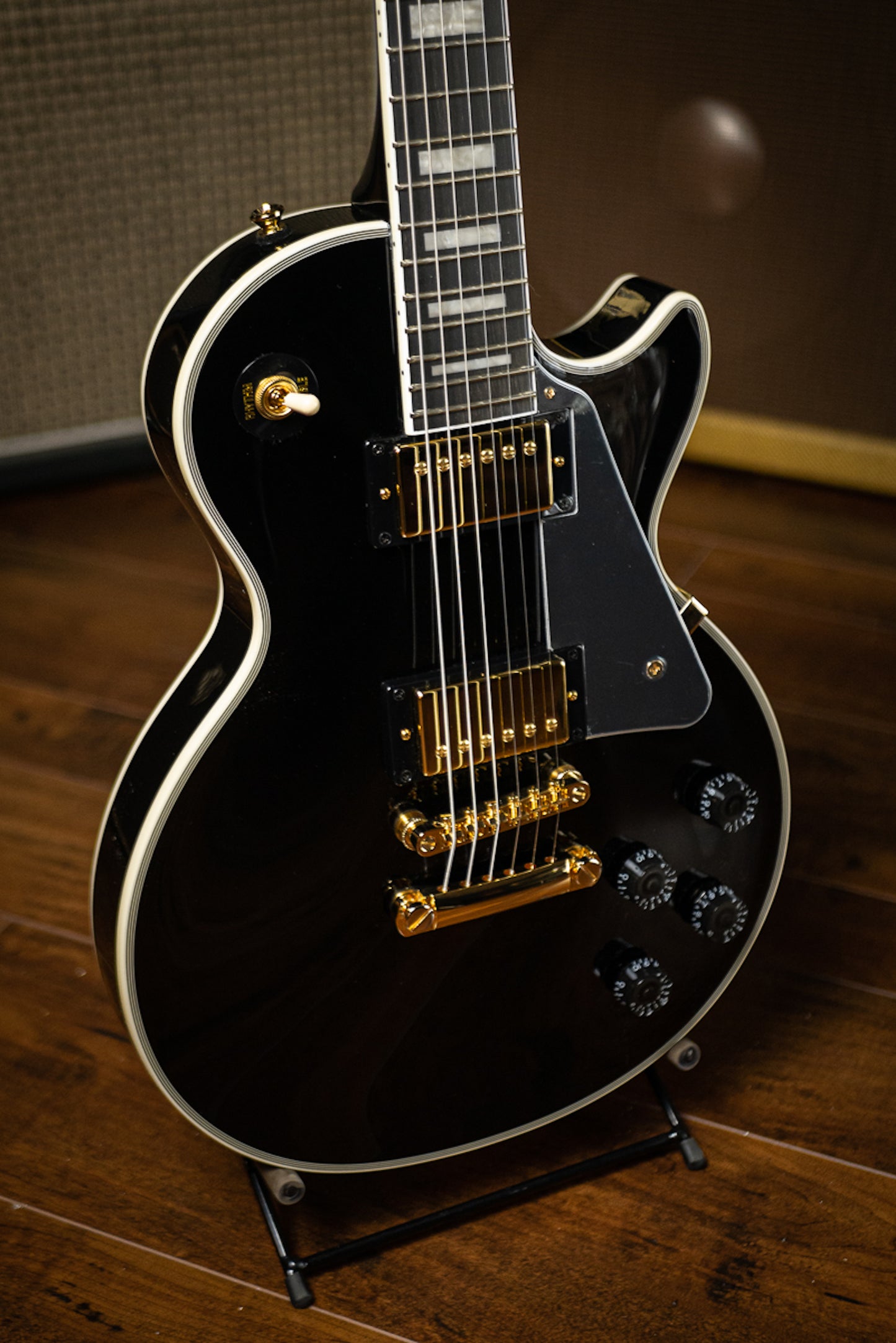 Epiphone Les Paul Custom Electric Guitar - Ebony
