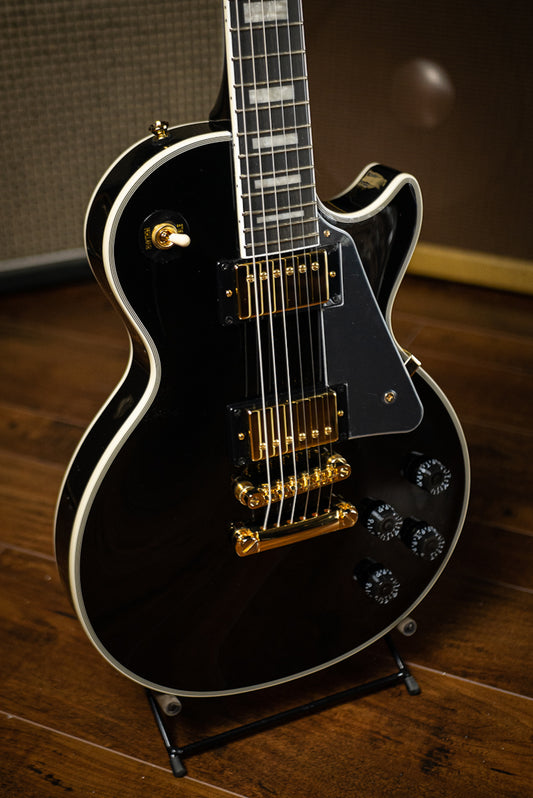 Epiphone Les Paul Custom Electric Guitar - Ebony