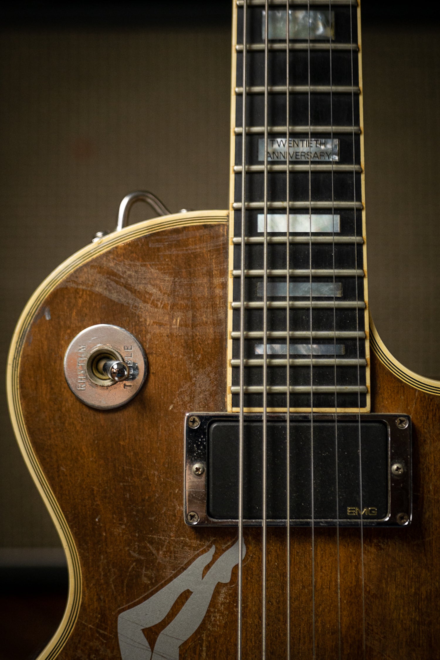 1974 Gibson Les Paul Custom 20th Anniversary Electric Guitar