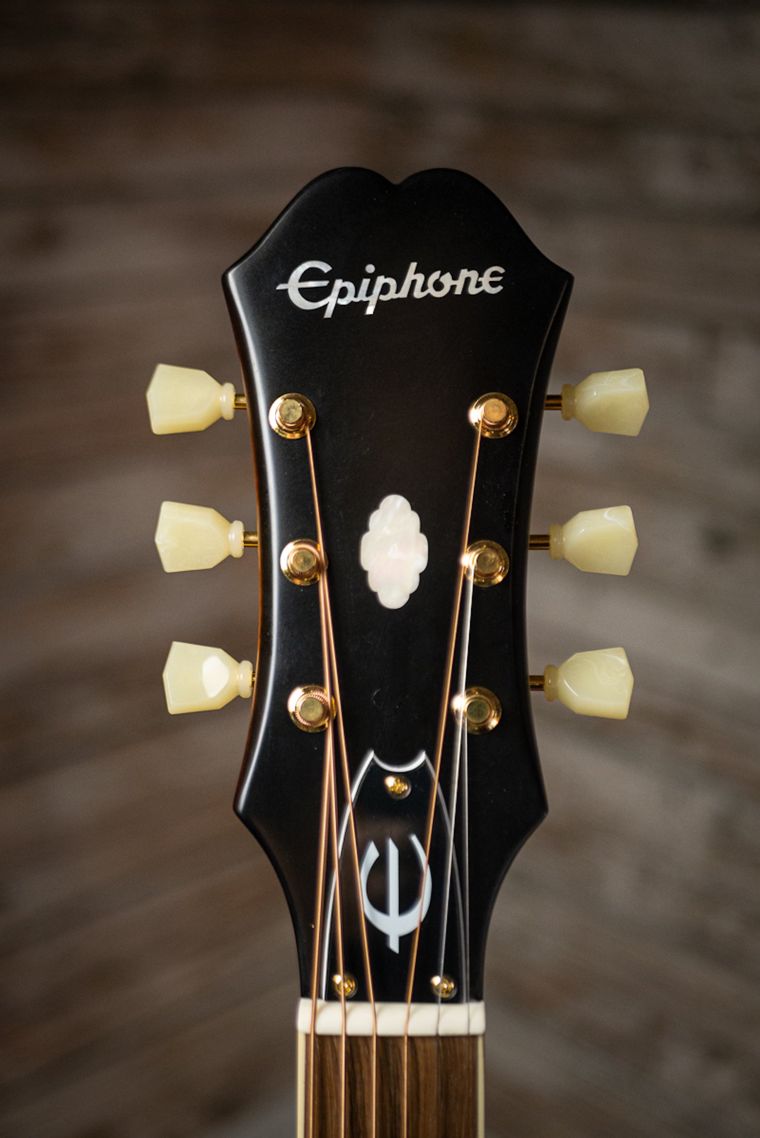 Epiphone Masterbilt Frontier Acoustic-Electric Guitar - Iced Tea