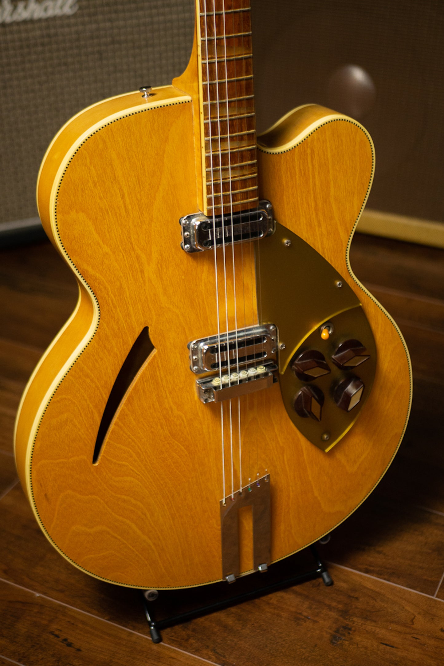 1960 Rickenbacker 360F Capri Maple Glo Electric Guitar