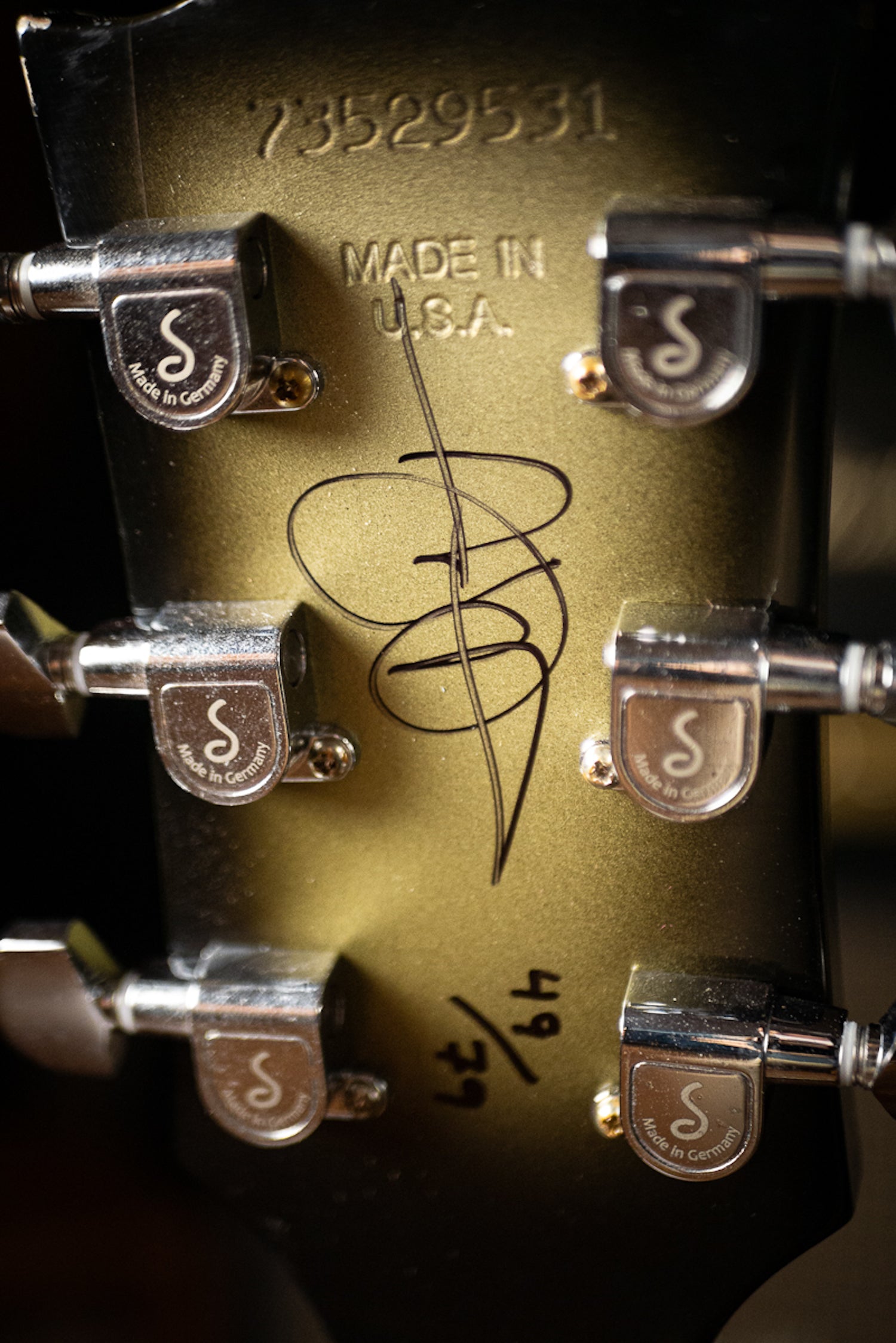 Gibson Custom Shop Adam Jones 1979 Les Paul Custom VOS Electric Guitar - Vintage Silverburst Aged