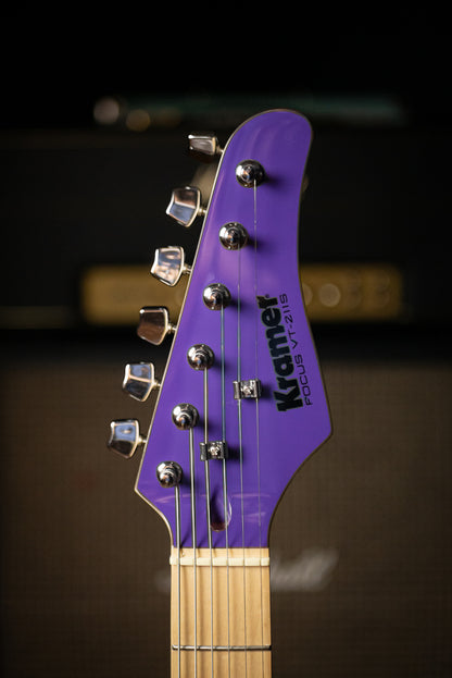 Kramer Focus VT-211S Electric Guitar - Purple