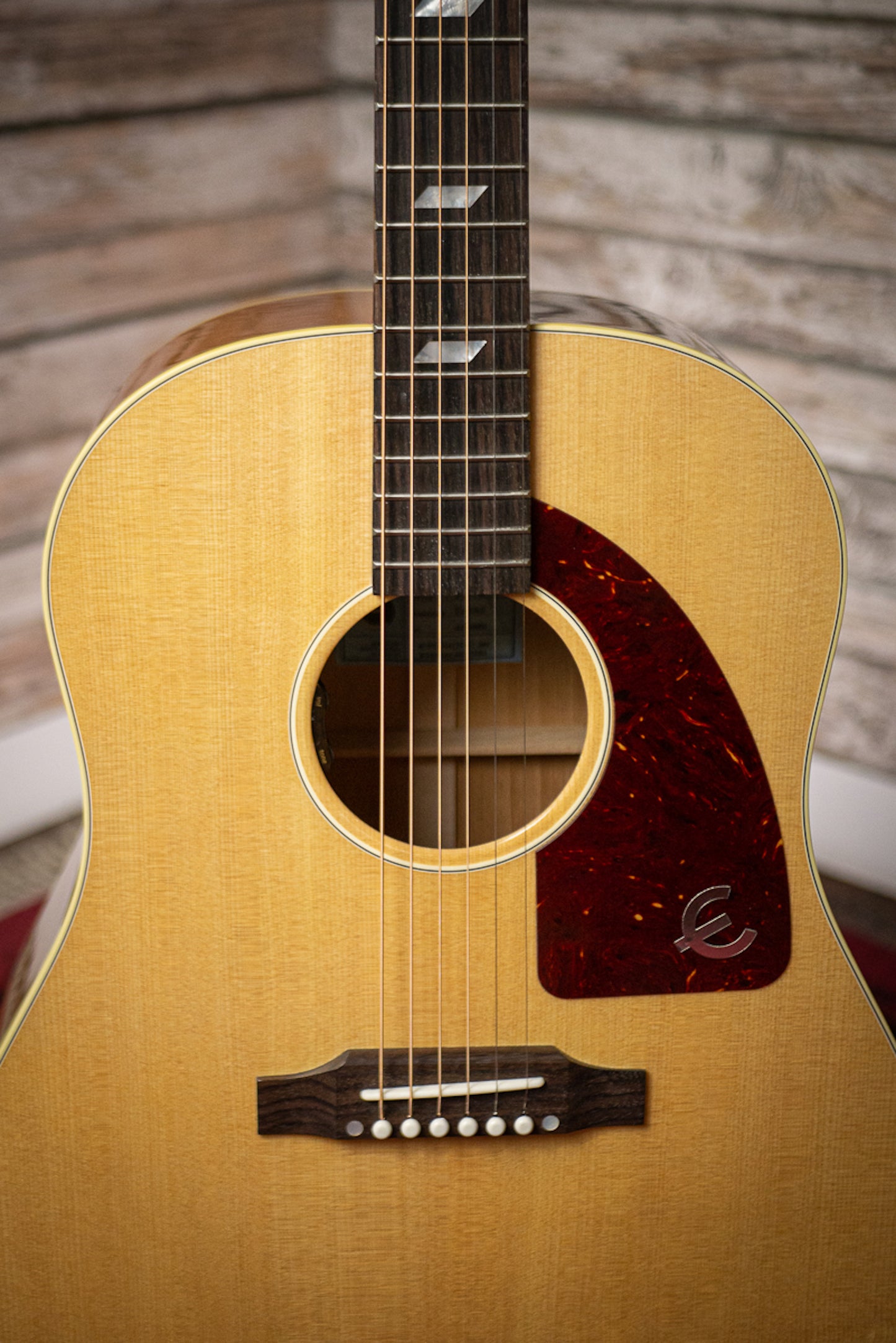 Epiphone Texan USA Acoustic-Electric Guitar - Antique Natural