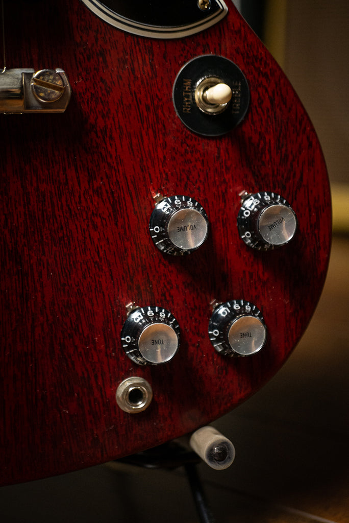 Gibson Custom Shop 1961 Les Paul SG Standard Reissue Stop Bar Electric Guitar - Cherry Red