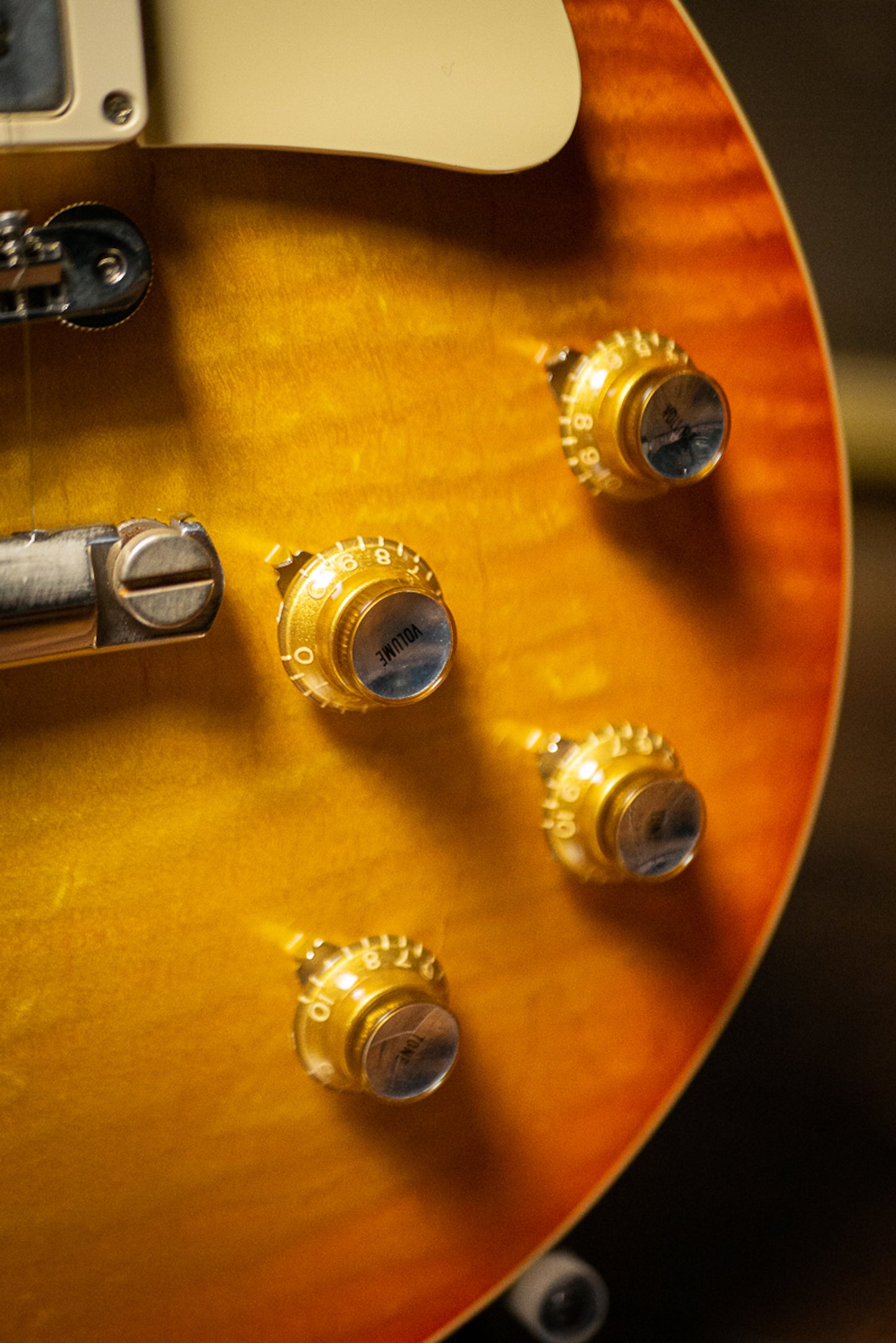 Gibson Custom Shop 60th Anniversary 1960 Les Paul Standard V2 VOS Electric Guitar - Orange Lemon Fade