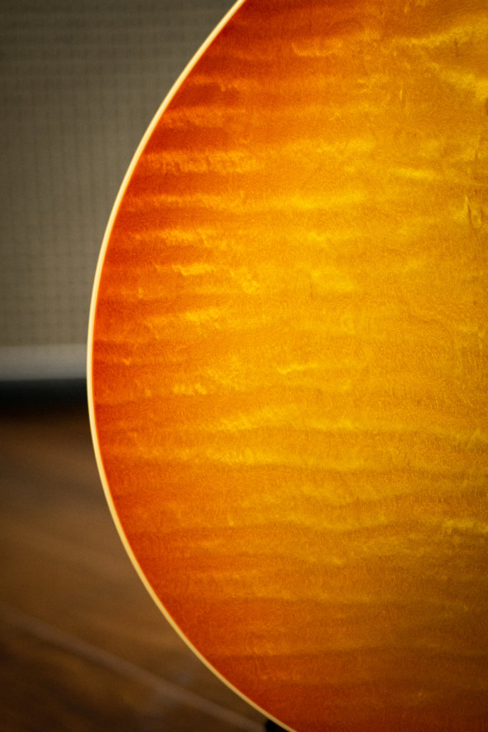 Gibson Custom Shop 60th Anniversary 1960 Les Paul Standard V2 VOS Electric Guitar - Orange Lemon Fade