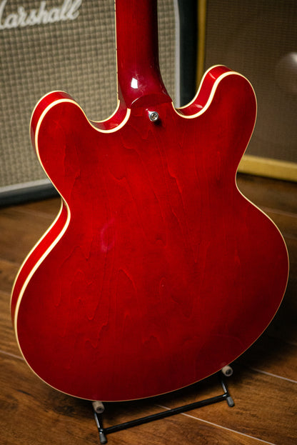 Gibson ES-335 Left Handed Electric Guitar - Sixties Cherry