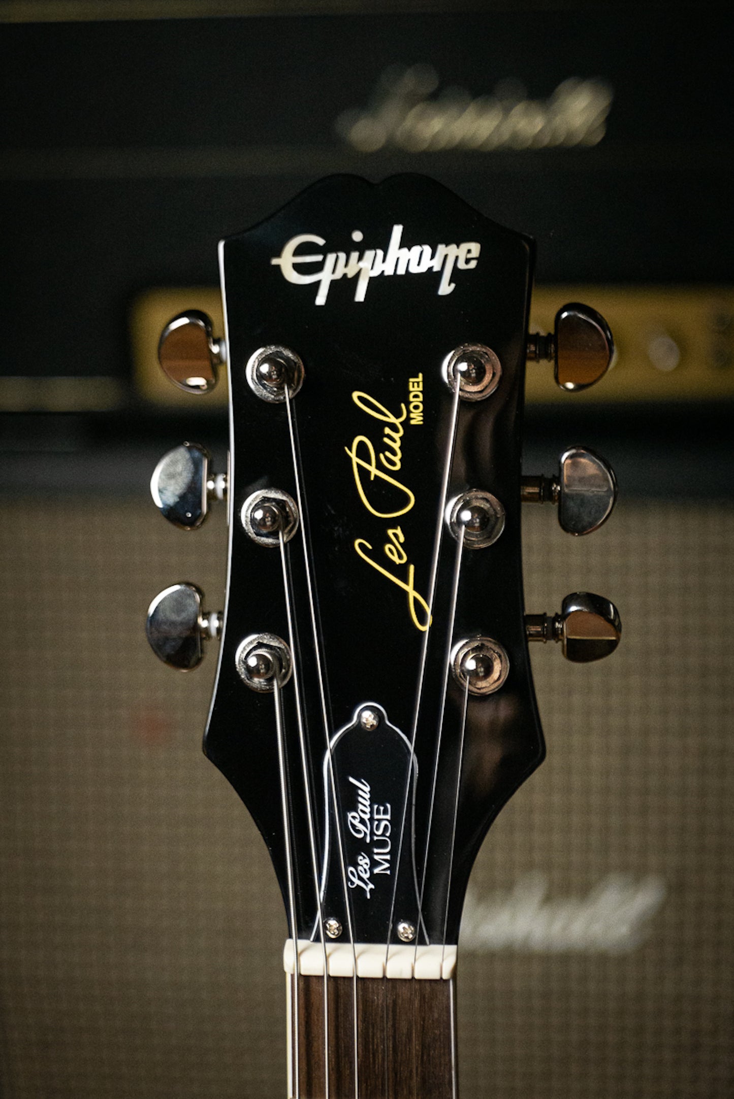 Epiphone Les Paul Muse Electric Guitar - Smoked Almond Metallic
