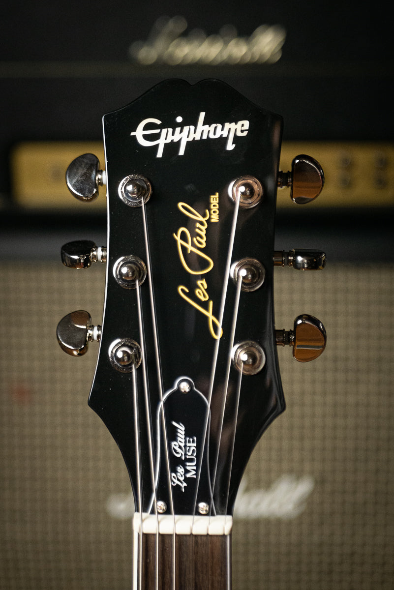 Epiphone Les Paul Muse Electric Guitar - Jet Black Metallic