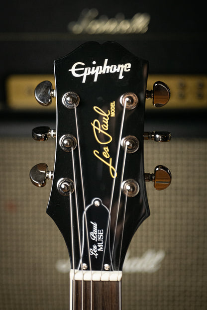 Epiphone Les Paul Muse Electric Guitar - Jet Black Metallic