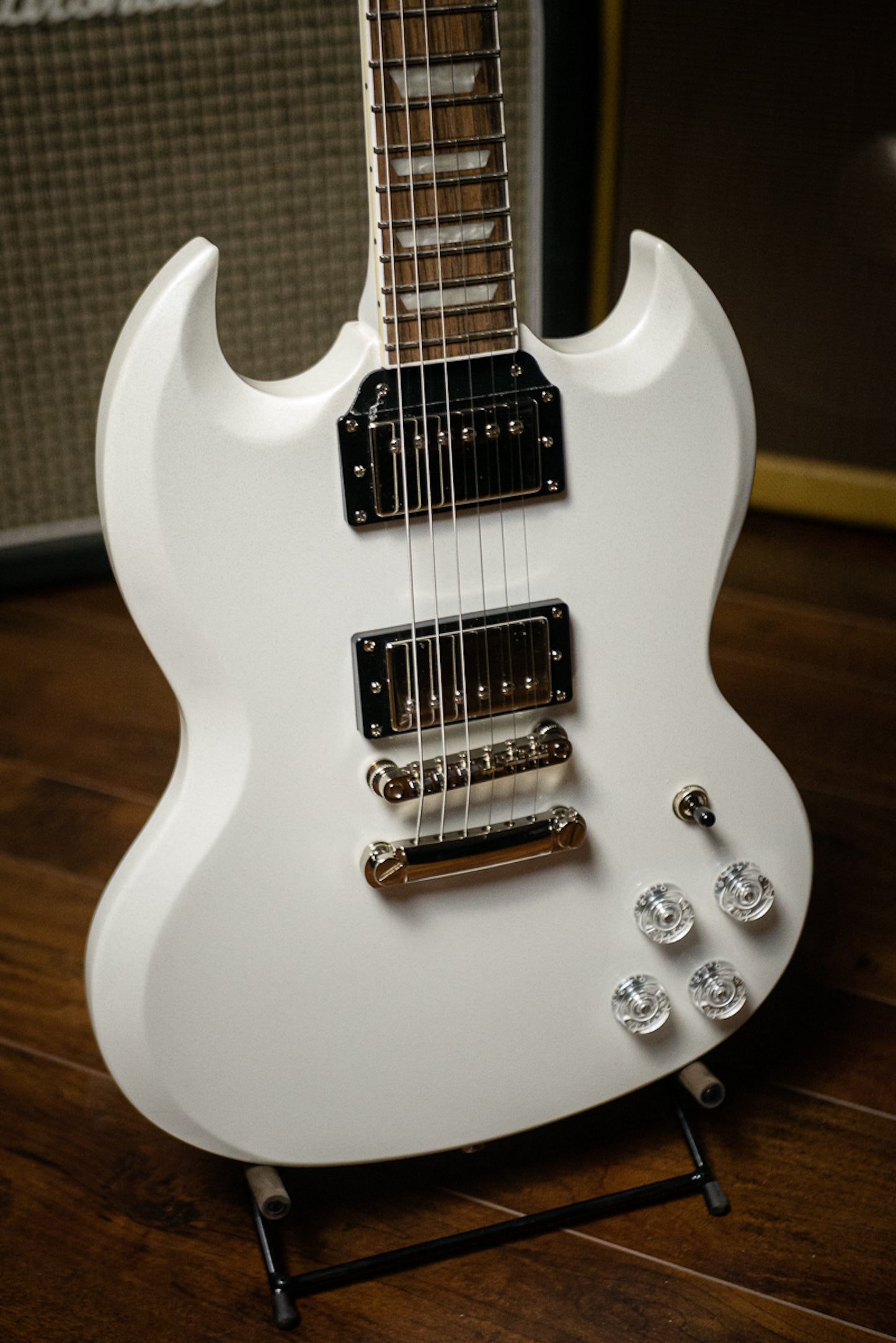 Epiphone SG Muse Electric Guitar - Pearl White Metallic