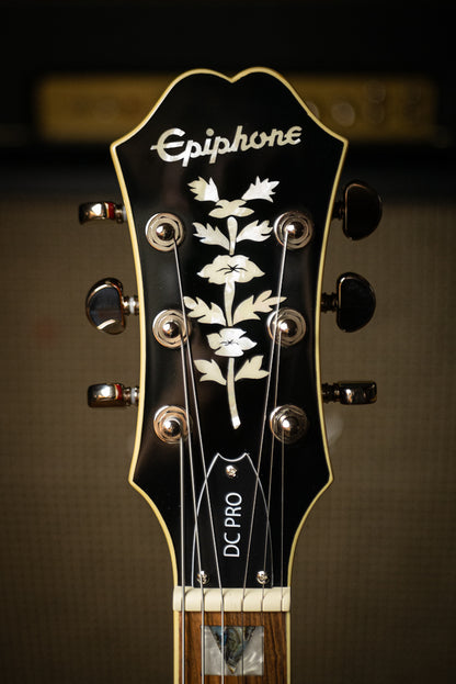Epiphone DC PRO Electric Guitar - Faded Cherry Sunburst