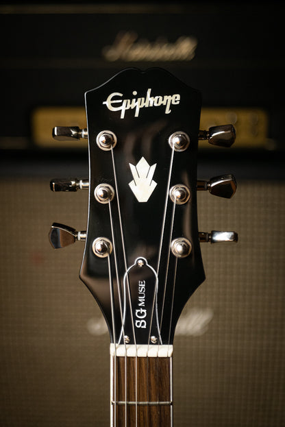 Epiphone SG Muse Electric Guitar - Jet Black Metallic