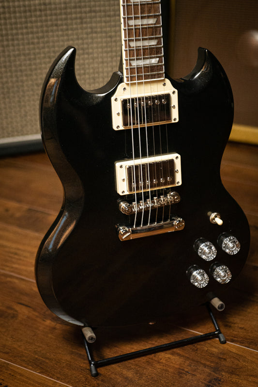 Epiphone SG Muse Electric Guitar - Jet Black Metallic