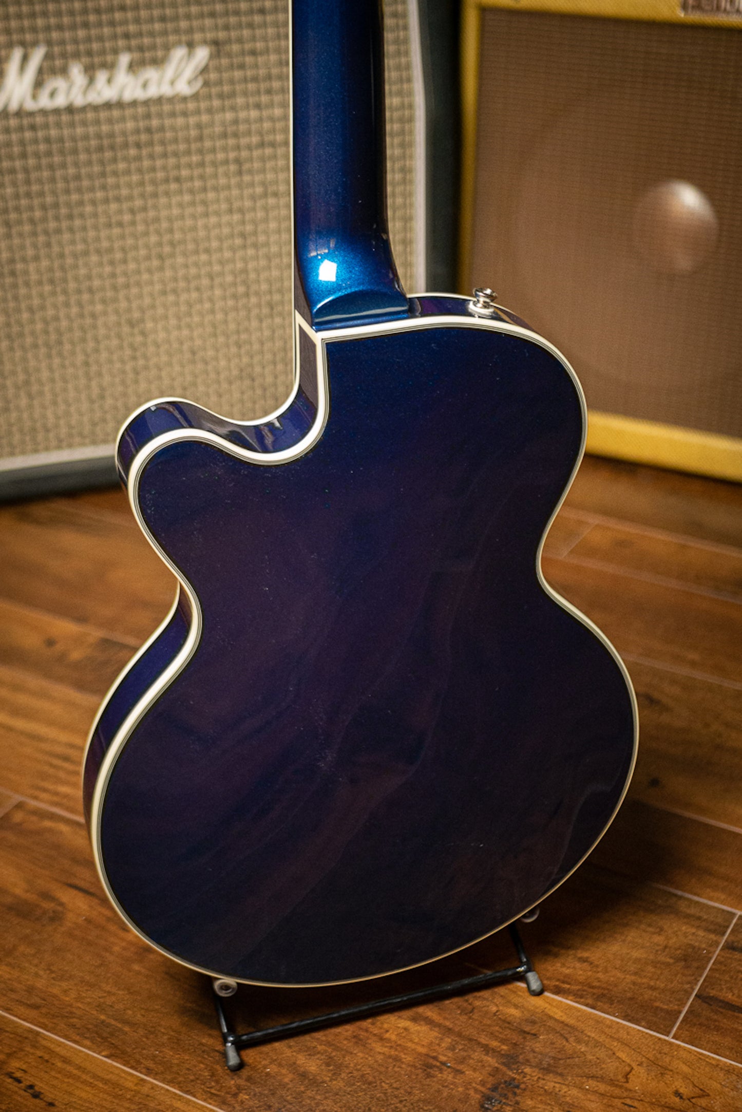 Epiphone Uptown Kat ES Electric Guitar - Sapphire Blue Metallic
