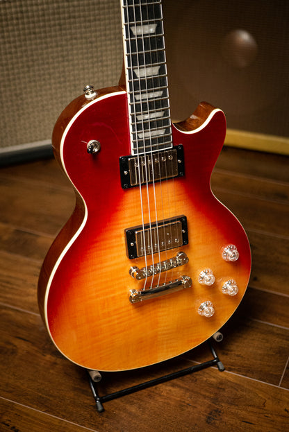 Epiphone Les Paul Modern Figured Electric Guitar - Magma Orange Fade