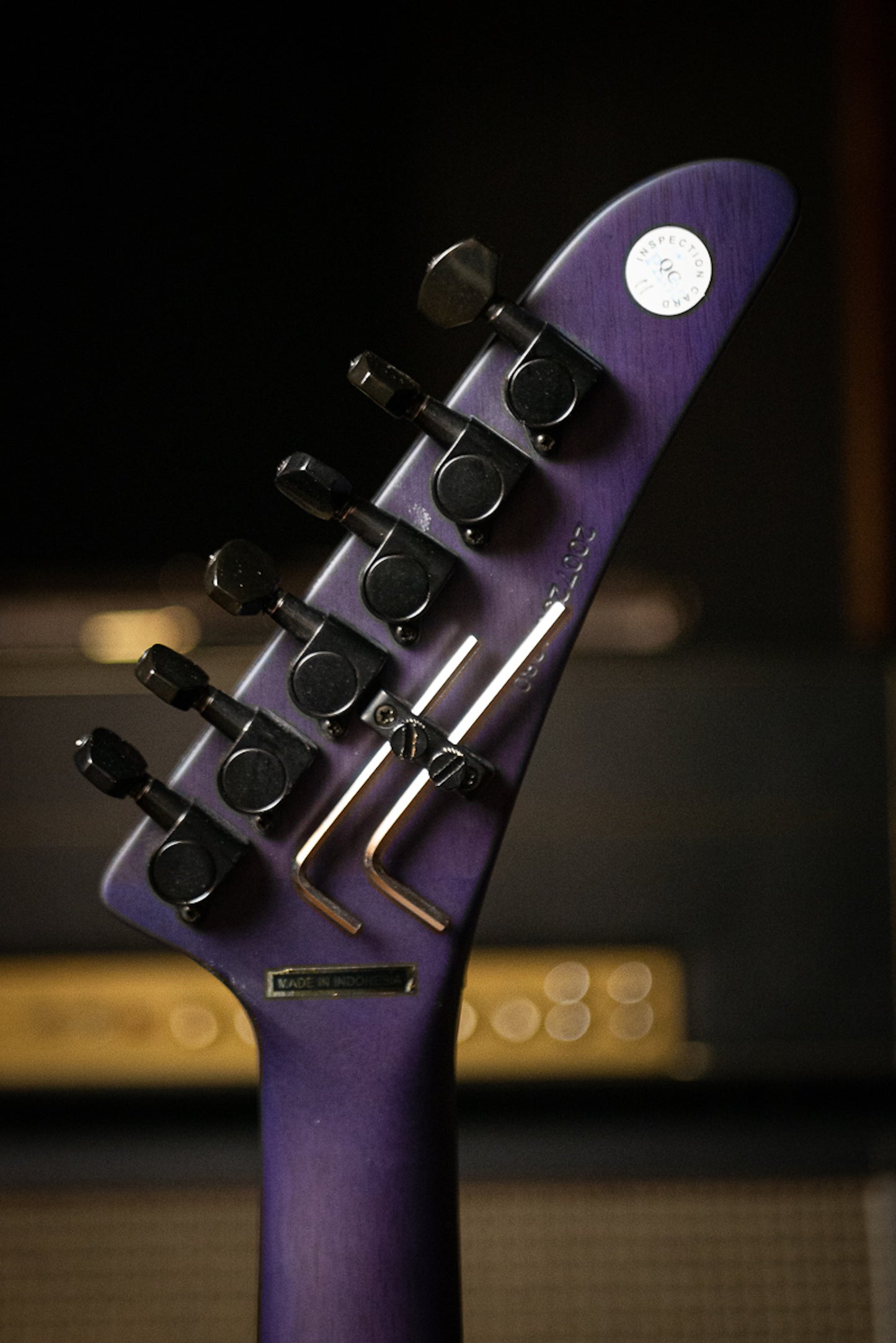 Kramer Assault Plus Electric Guitar - Trans Purple Burst