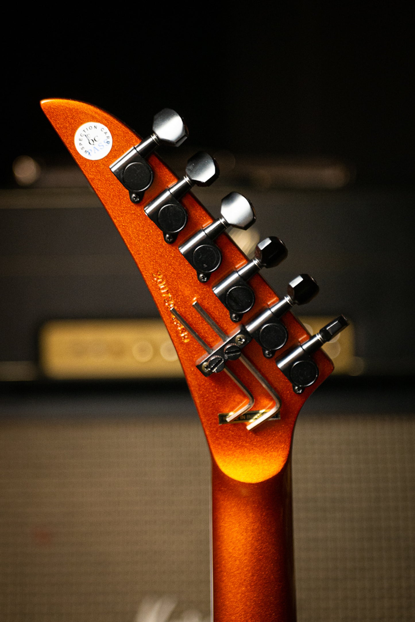 Kramer SM-1 Electric Guitar - Orange Crush