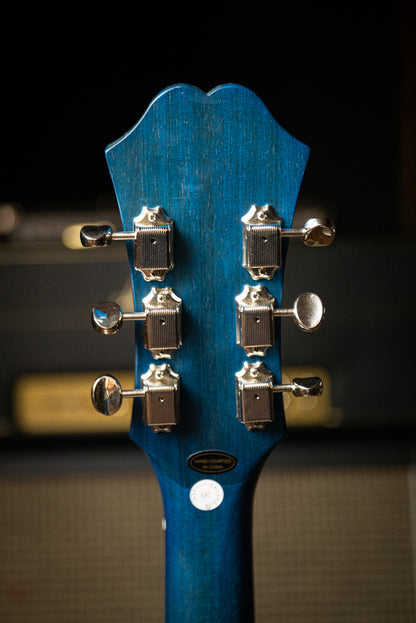 Epiphone Casino Worn Electric Guitar - Worn Blue Denim