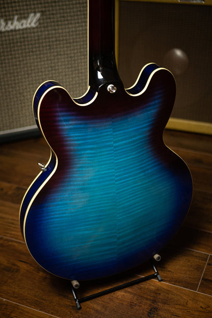 Epiphone ES-335 Figured Electric Guitar - Blueberry Burst
