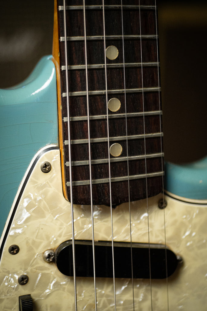 1967 Fender Mustang Electric Guitar - Daphne Blue
