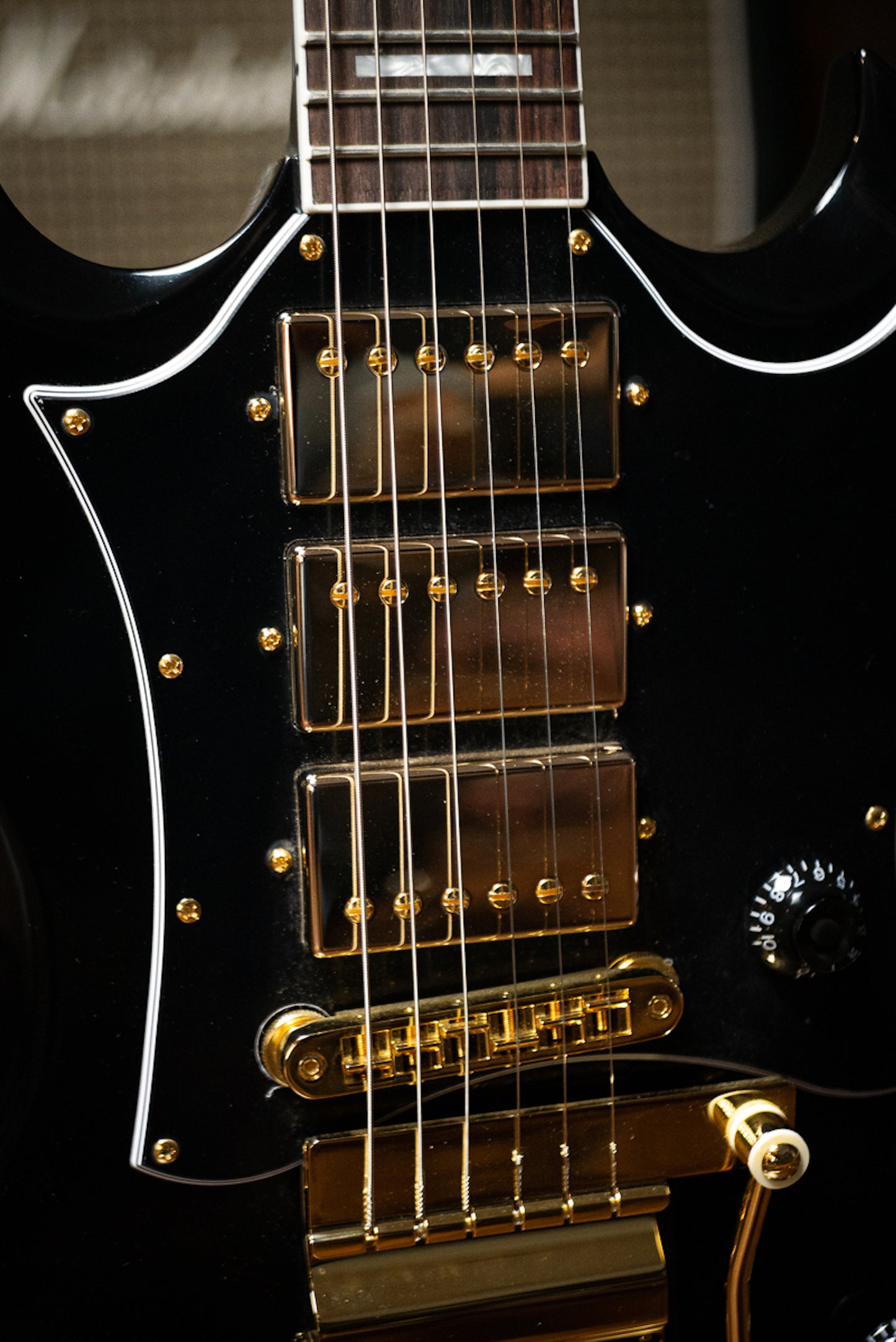 Gibson Kirk Douglas Signature SG Electric Guitar - Ebony