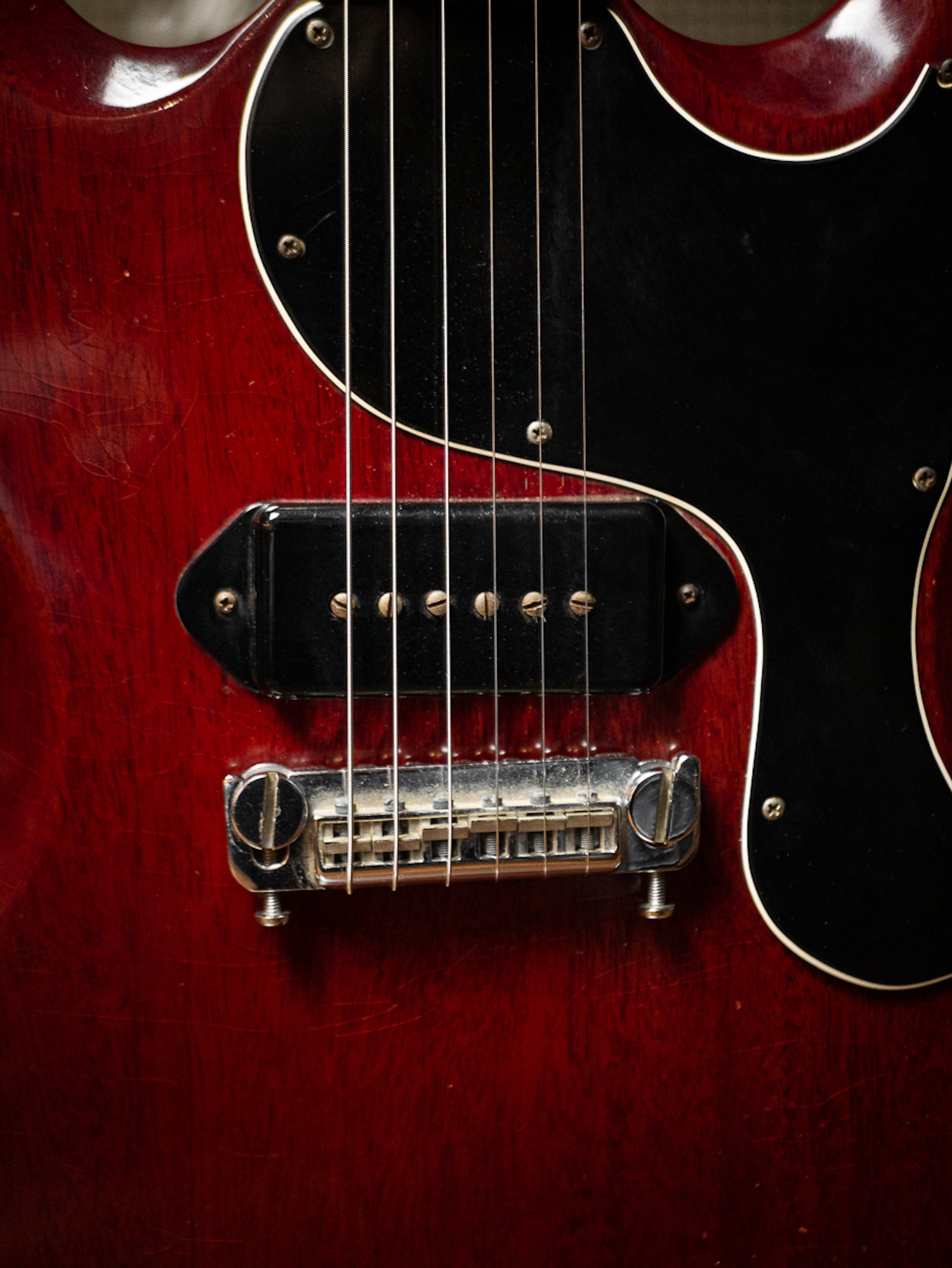 1963 Gibson Les Paul / SG Jr Electric Guitar - Cherry