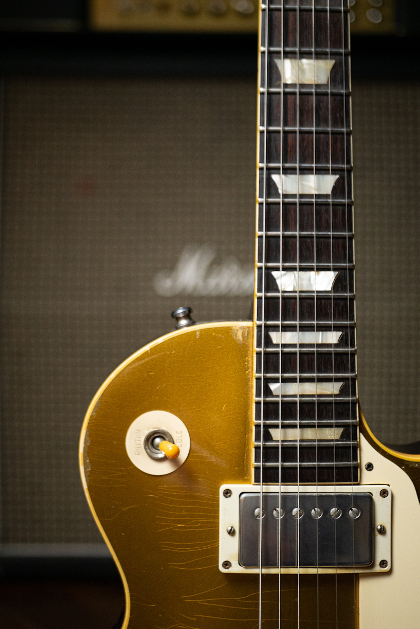 1989 Gibson Les Paul Standard Historic Makeover Electric Guitar - Goldtop
