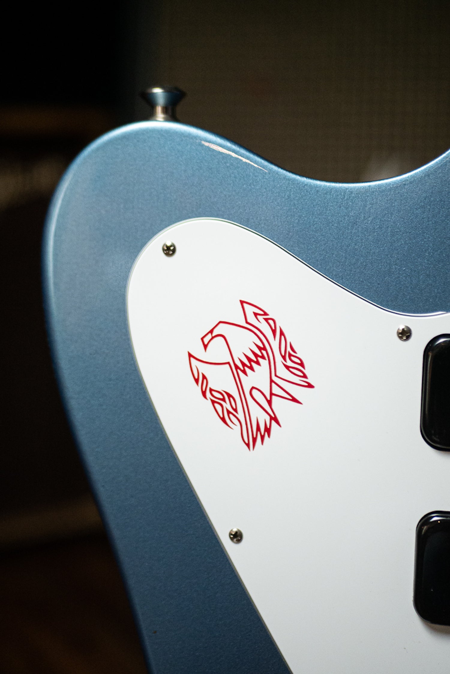 2011 Gibson Firebird Studio Non-Reverse Electric Guitar - Pelham Blue
