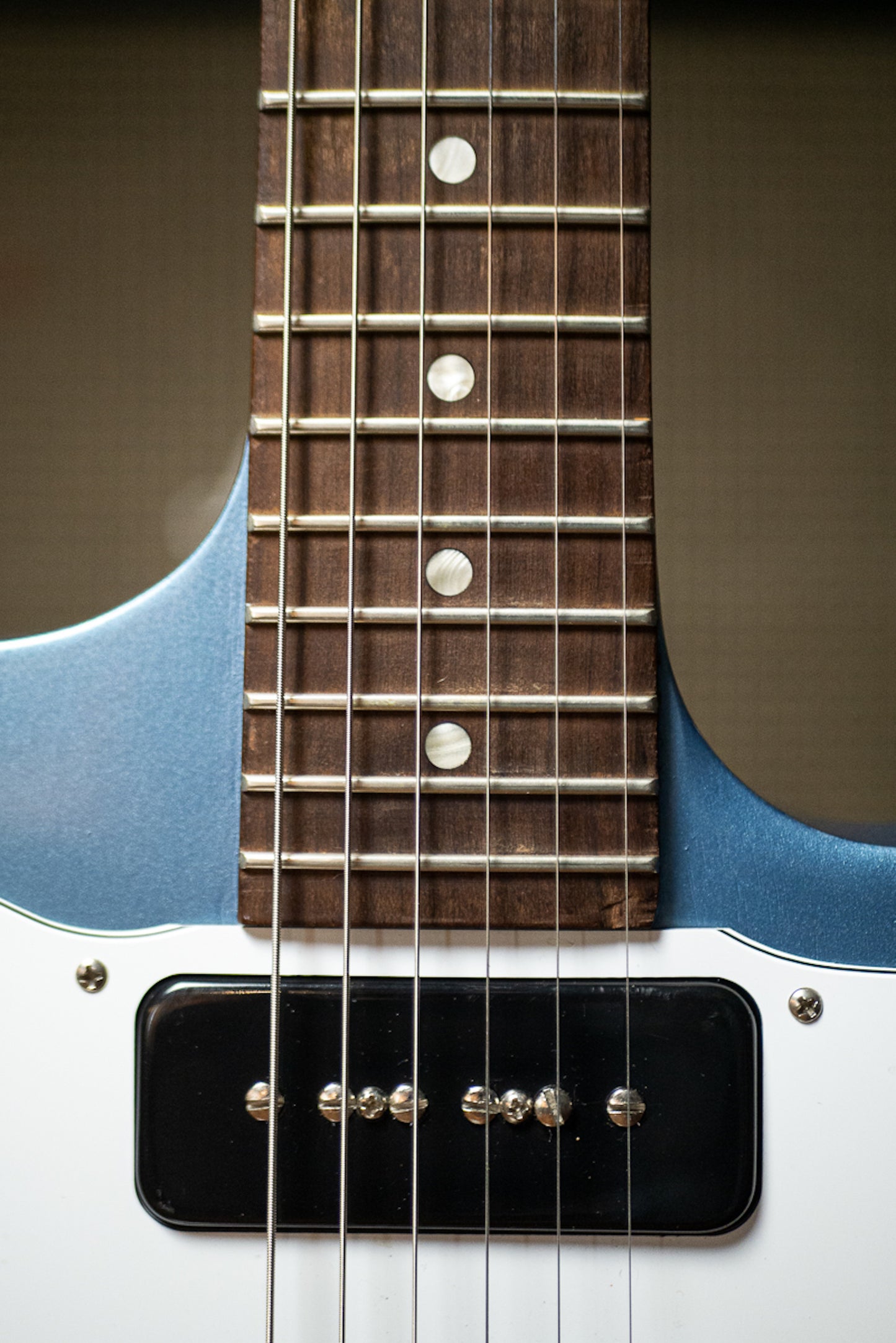 2011 Gibson Firebird Studio Non-Reverse Electric Guitar - Pelham Blue