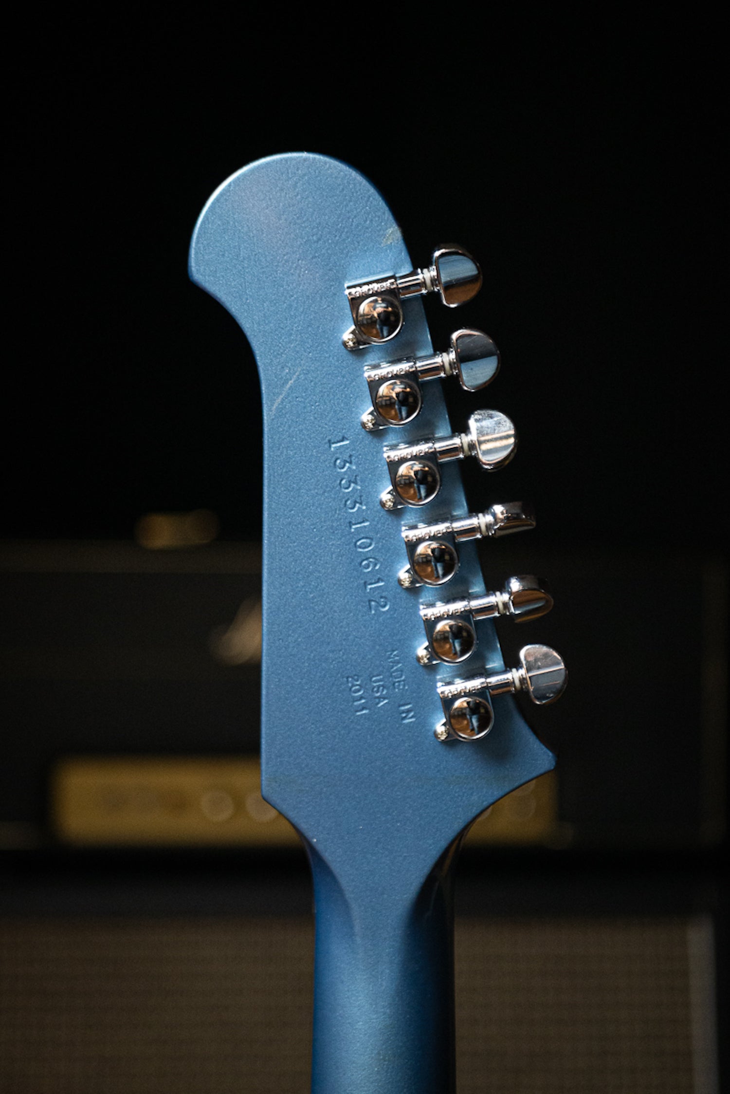 2011 Gibson Firebird Studio Non-Reverse Electric Guitar - Pelham Blue
