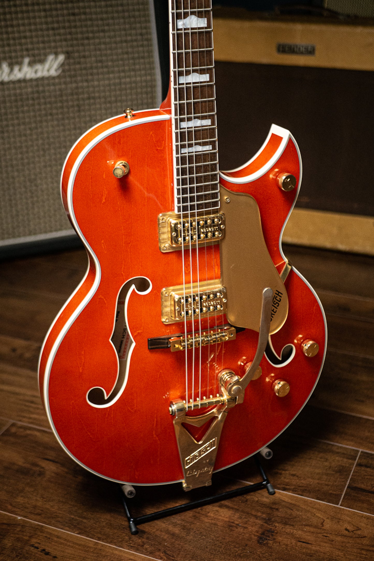 2001 Gretsch New Nashville 6120-N Electric Guitar - Orange