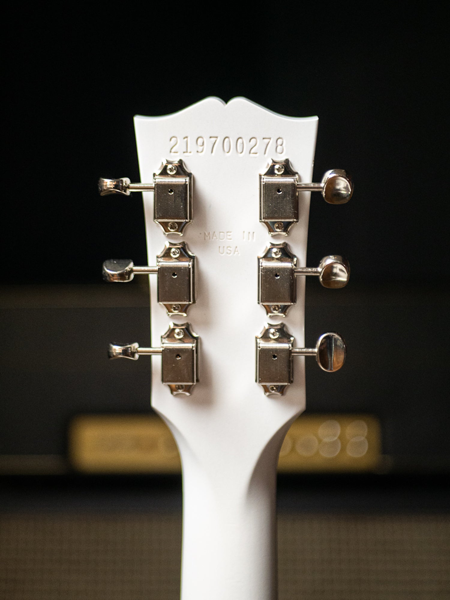 back of headstock Gibson Les Paul Special Tribute Humbucker Electric Guitar - David Snyder