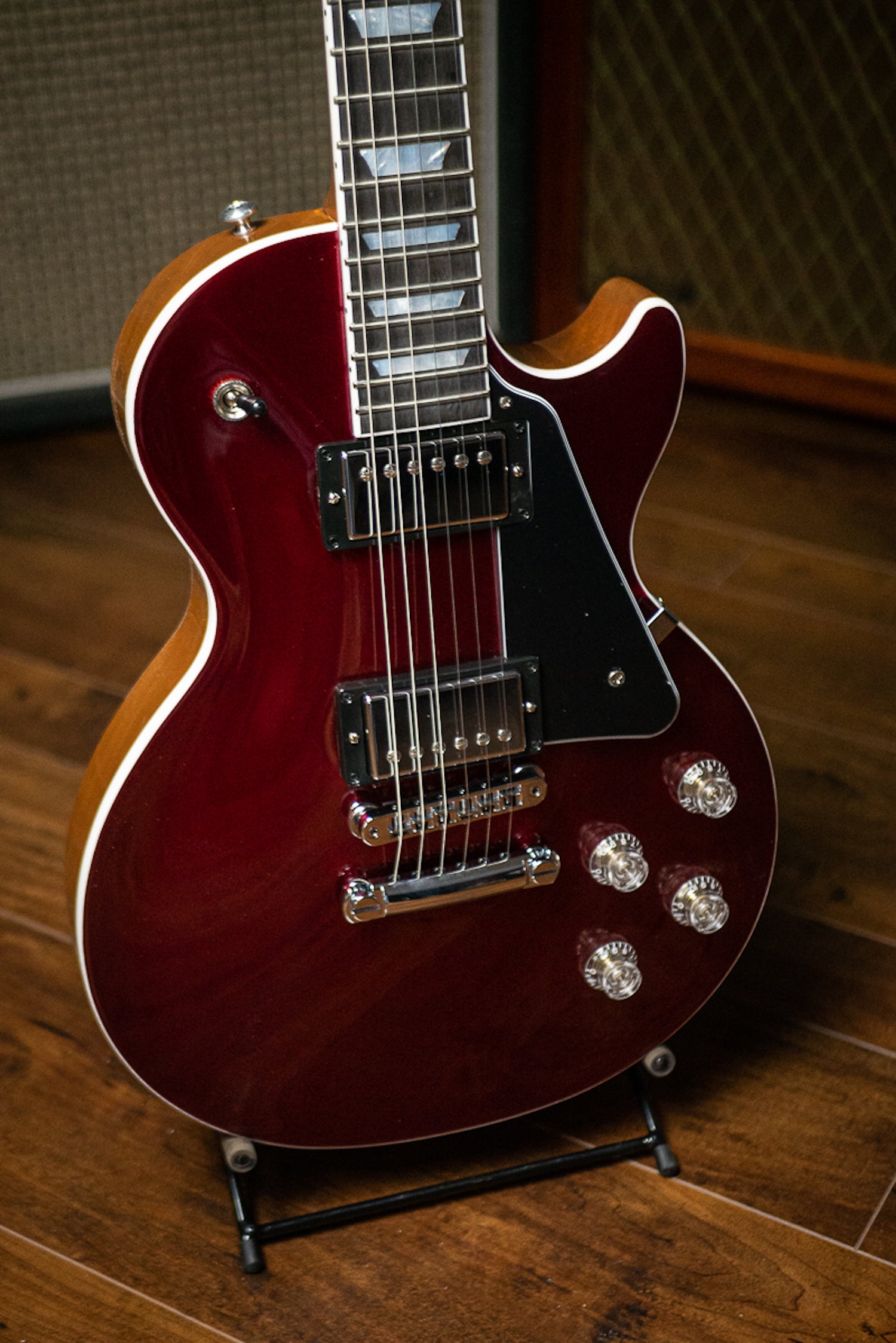 Gibson Les Paul Modern Electric Guitar - Sparkling Burgundy