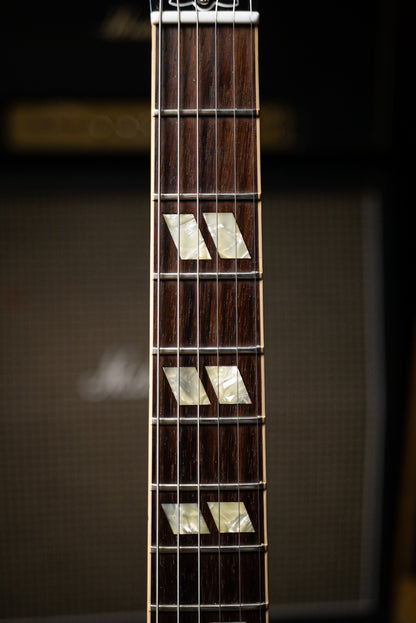 2014 Gibson Custom Shop Les Paul Long Scale 25.5” Electric Guitar - Washed Cherry Sunburst