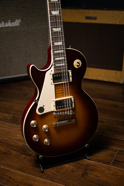 Gibson Les Paul Standard ‘60s Figured Top Left Handed Electric Guitar - Iced Tea