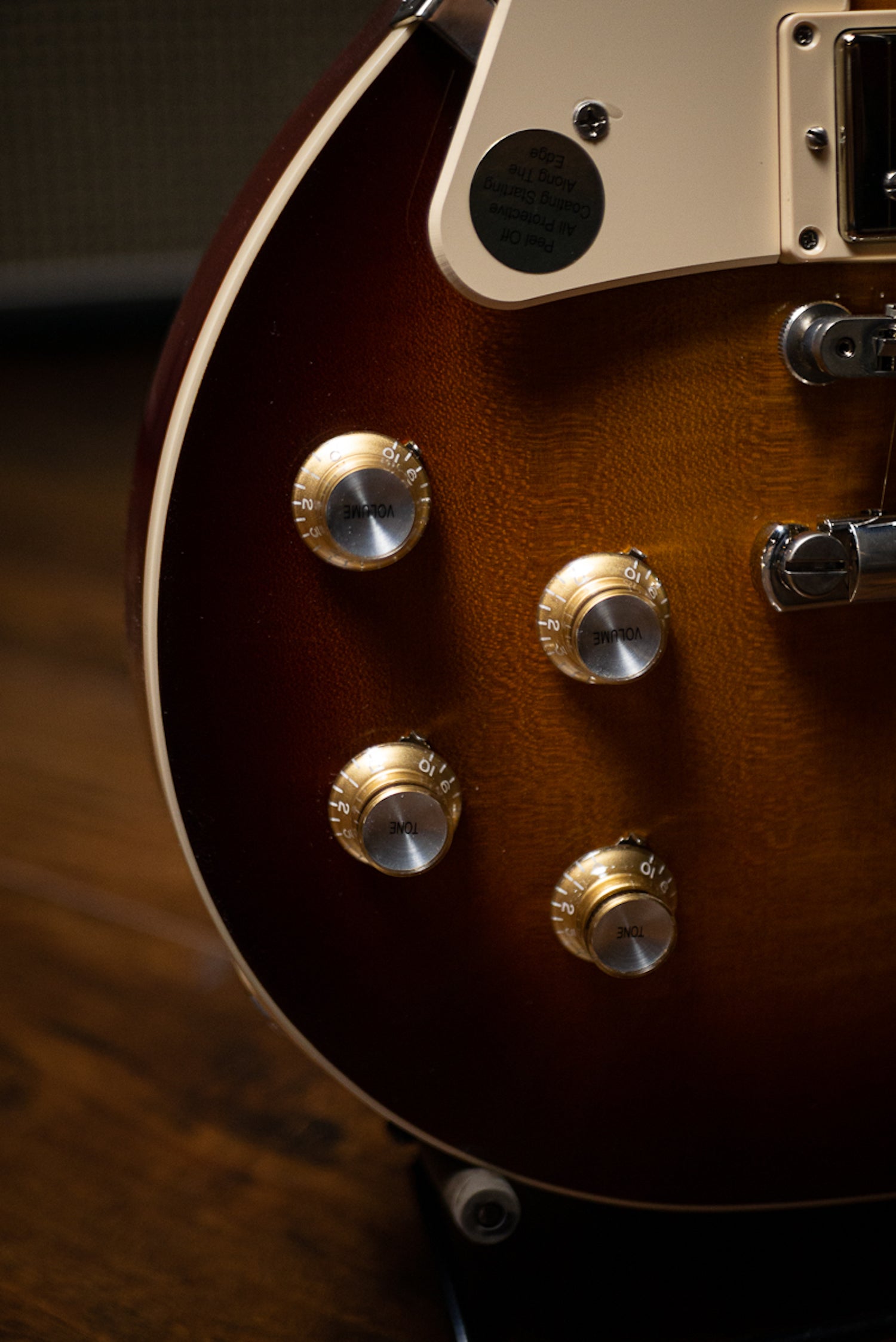 Gibson Les Paul Standard ‘60s Figured Top Left Handed Electric Guitar - Iced Tea