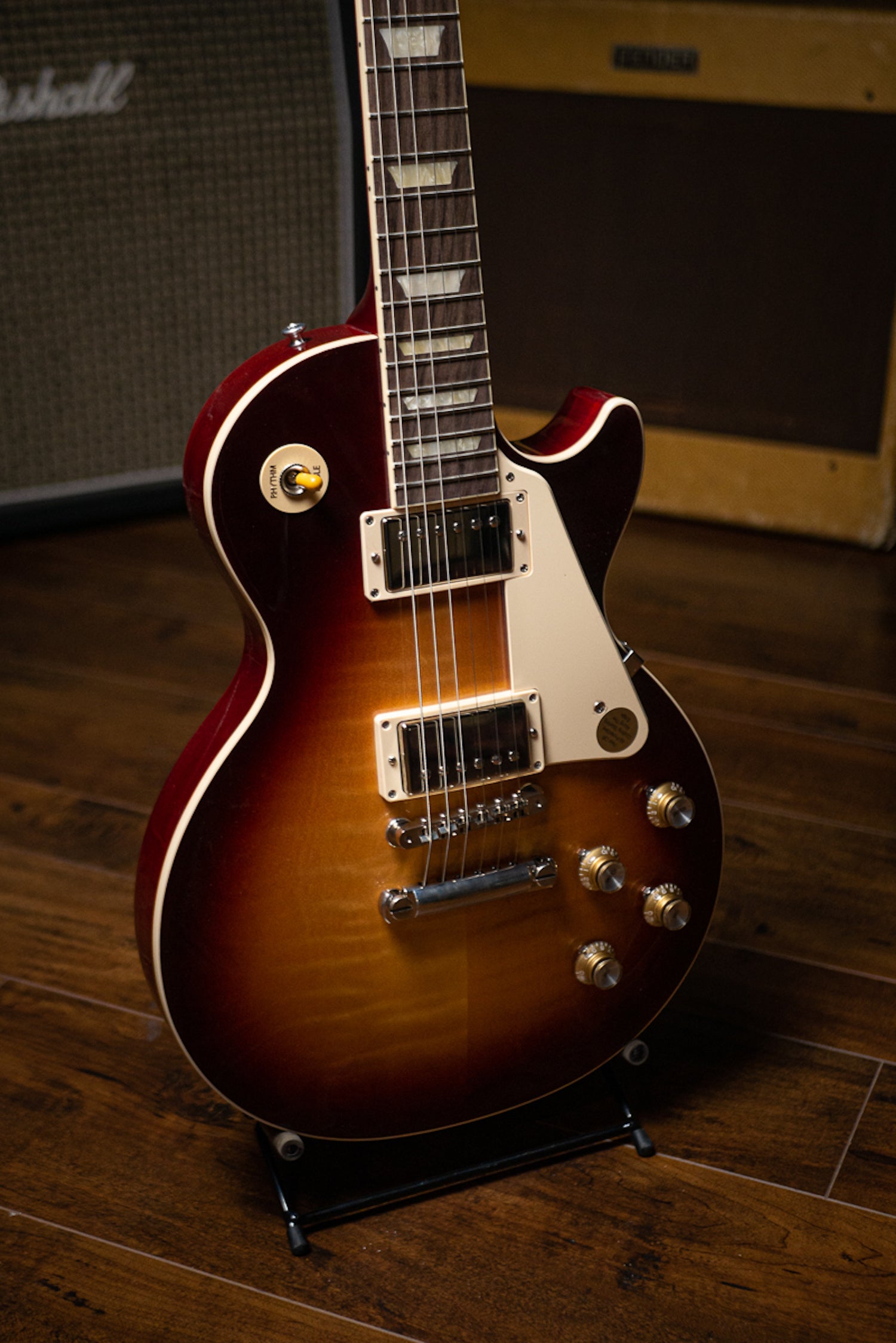 Gibson Les Paul Standard ‘60s Figured Top Electric Guitar - Bourbon Burst