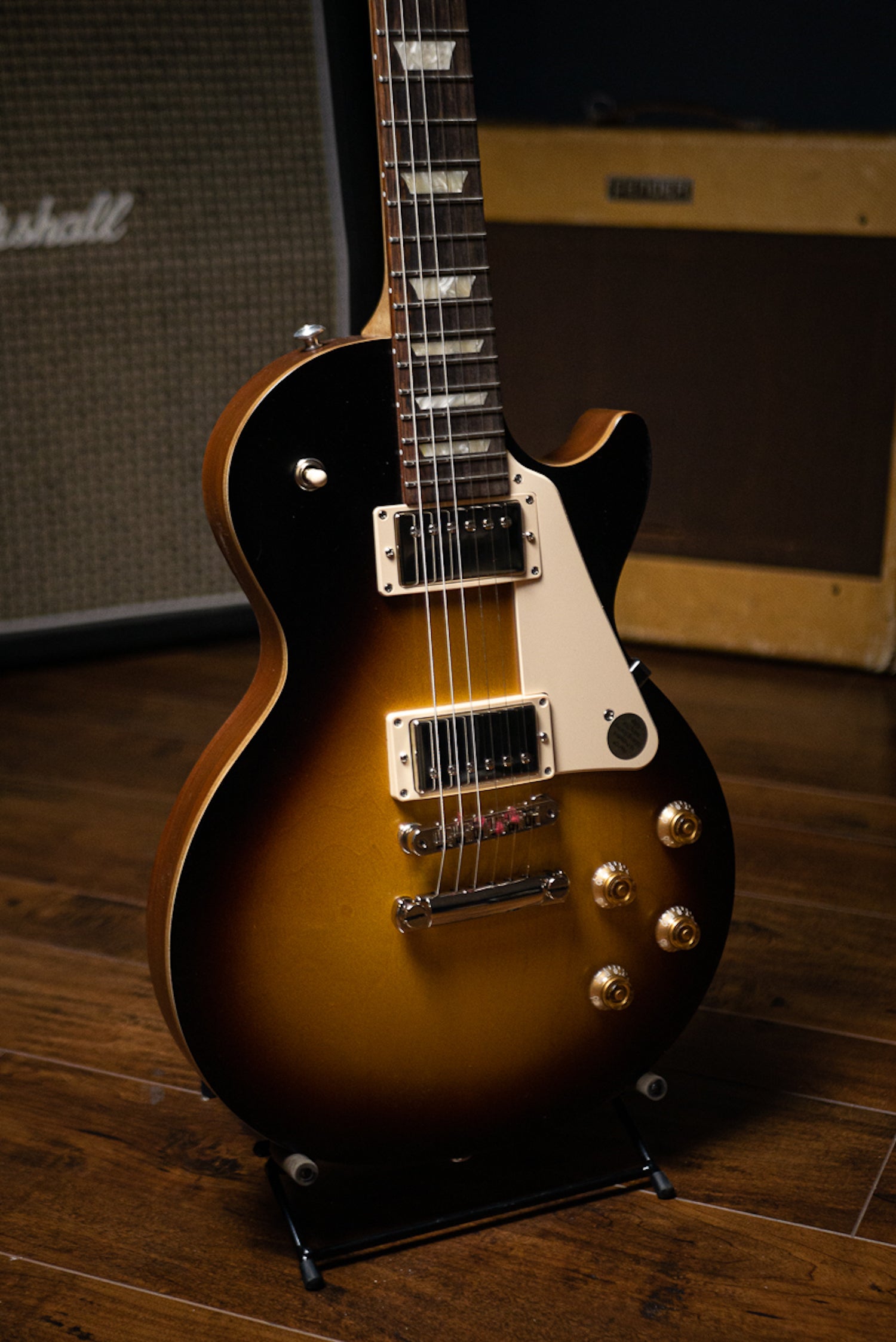 Gibson Les Paul Tribute Satin Electric Guitar - Tobacco Burst